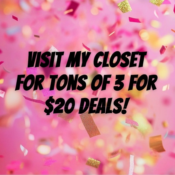 Visit my closet for great deals! - Picture 1 of 1